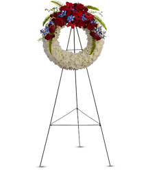 Reflections of Glory Wreath from McIntire Florist in Fulton, Missouri